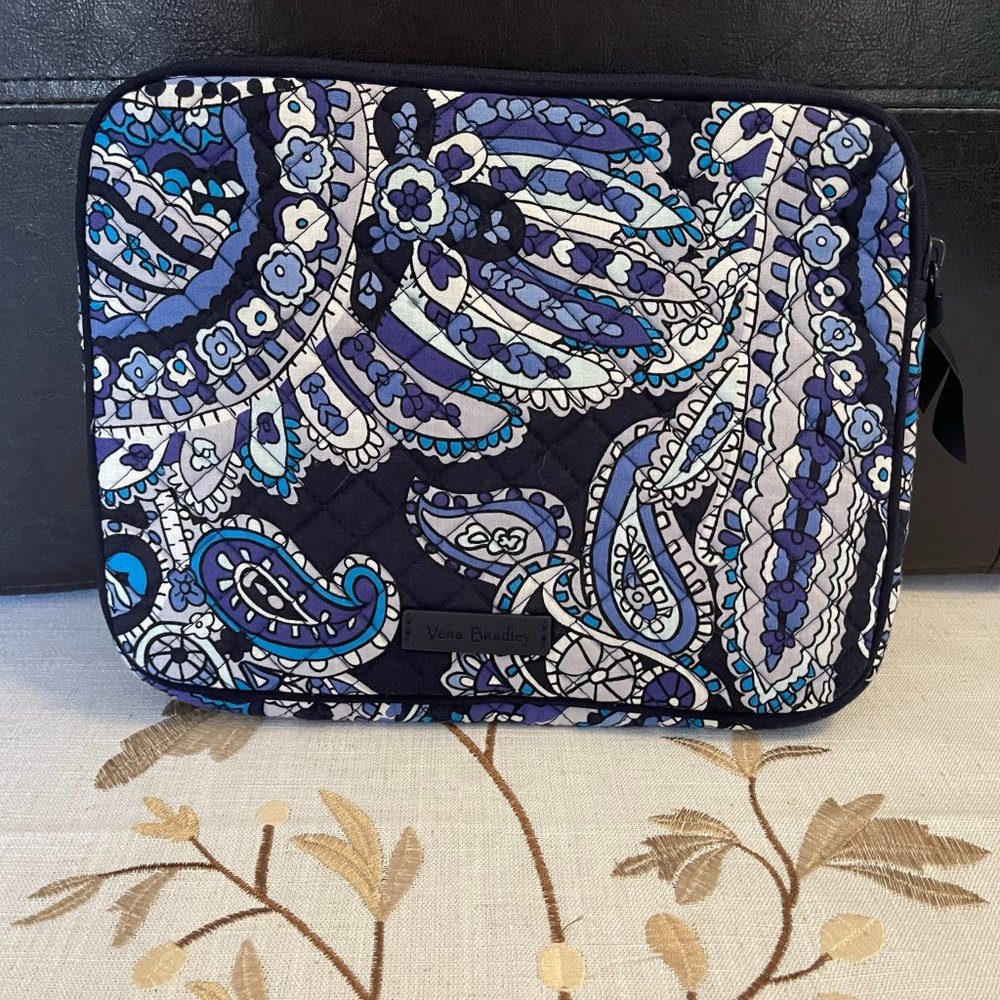 Vera Bradley Tablet Sleeve (Deep Night Paisley)